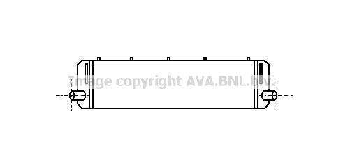 AVA QUALITY COOLING масляный радиатор, двигательное масло FD3155